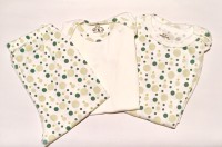 Klädpaket - Byxor, Bodys Kort+Långärm Gröna bubblor 70-90cl