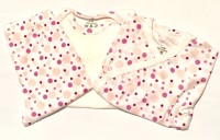 Klädpaket - Byxor, Body Omlott  - Rosa bubblor