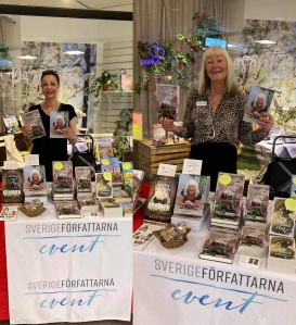 Pia F Davidson och Carina Aynsley signerar på bokhandeln i Hudiksvall den 7 juni-21. Pia F Davidson och Carina Aynsley signerar på bokhandeln i Hudiksvall den 7 juni-21.