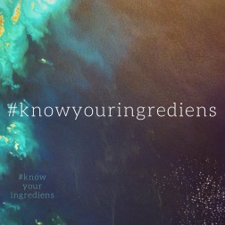 #knowyouringrediens #knowyouringrediens