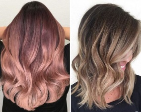 Blonda slingor Balayage Blonda slingor Balayage