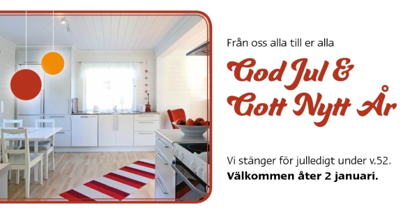 Pitekök önskar God Jul & Gott Nytt År!