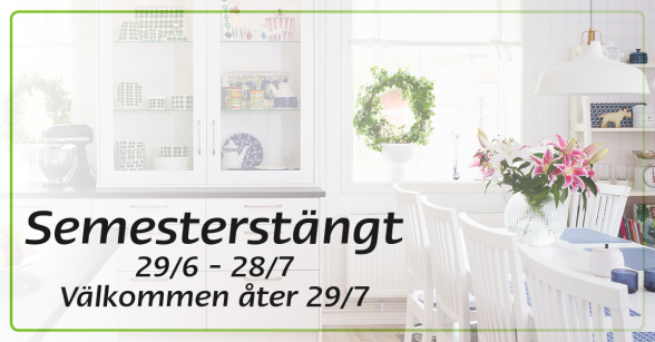 Semesterstängt hos Pitekök Semesterstängt hos Pitekök