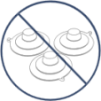 No suction cups needed No suction cups needed