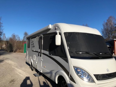 Hymer med comfort sunscreen Black 90 Hymer med comfort sunscreen Black 90