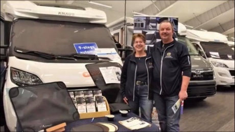 Ingrid en Robert Holsderver. Het RV Masters team Ingrid en Robert Holsderver. Het RV Masters team