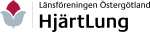 Hjärt- och lungsjuka Östergötlands logga