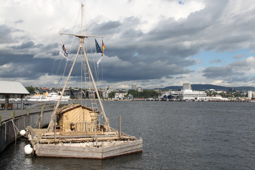 Tangaroa utanför Kon-tiki museét. Tangaroa utanför Kon-tiki museét.