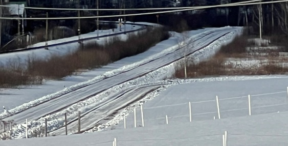Nyplogad rakbana och träningsslingan!