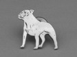 Staffordshire Bullterrier pin