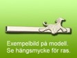 Airedaleterrier slipsklämma