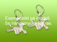 Clumber Spaniel örhänge par