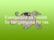 Amerikansk Cocker Spaniel pin - 18k guld