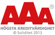 HGF - AAA Högsta kreditvärdighet HGF - AAA Högsta kreditvärdighet