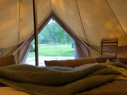 Upplev naturnära campåing med glamping i Hallands inland Upplev naturnära campåing med glamping i Hallands inland