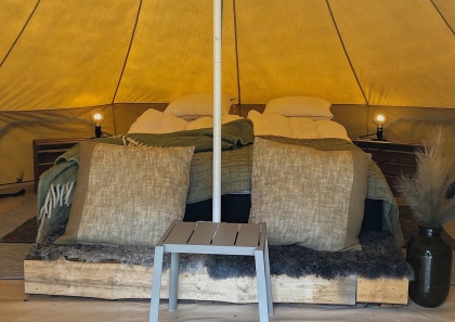 Glamping på Bexet Camping i Hyltebruk Glamping på Bexet Camping i Hyltebruk