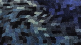 Entrématta - Blå Nilen - blå - Dörrmatta 85x75 cm