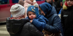 Barnen i Ukraina är hårt drabbade av kriget