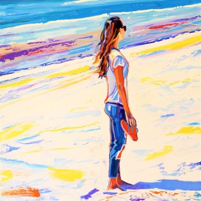 Summerburst: 80x120 cm, oil on canvas - Price upon request