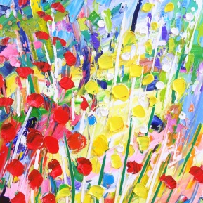 Pastel Heaven: 50x60 cm, oil, 2019, Anna Afzelius-Alm - Price upon request