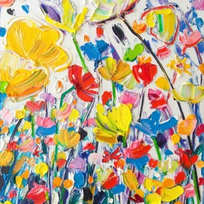 Yellow on my mind: 60x80 cm, oil on canvas, 2019 - SOLD