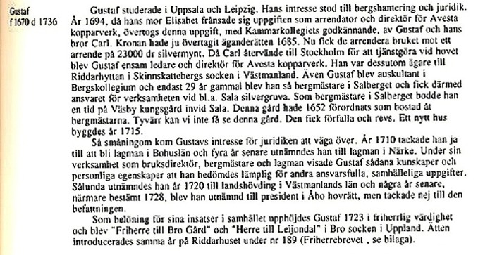 Sida ur "Ätteboken" av Erik Funck med hjälp av sonen Claes Funck & Carina Olsson i Upplands Väsby färdig 1993. Claes Funck copyright