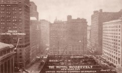 The Construction of Hotel Roosevelt 1921