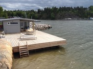 Sjöarbeten, Grundläggning för hus Sjöarbeten, Grundläggning för hus