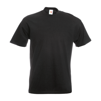 T-Shirt med 2 x 4färgs tryck och startnummer - Svart