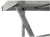 Hopfällbart arbetsbord i aluminium från Stone