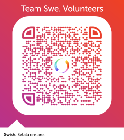 Scanna QR-koden med din mobil för att enkelt skänka oss ett bidrag via Swish! Scanna QR-koden med din mobil för att enkelt skänka oss ett bidrag via Swish!