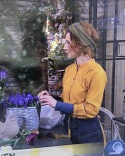 Linda Schilen sjalen som hårband Linda Schilen sjalen som hårband