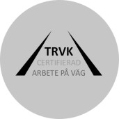 arbete på väg cirkel
