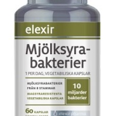 Elexir Mjölksyrabakterier 60 kapslar