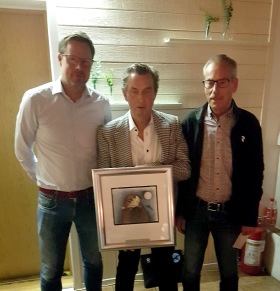 Vinnare torsdax-säsongen: Dan Forsberg (A), Christer Gustafsson (birdieligan) och Ulf Lantz (C). På  bilden saknas Johan Rytkönen (B)