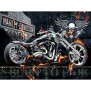 NYHET Diamond Painting - Harley Motor 40*60 fyrkantig