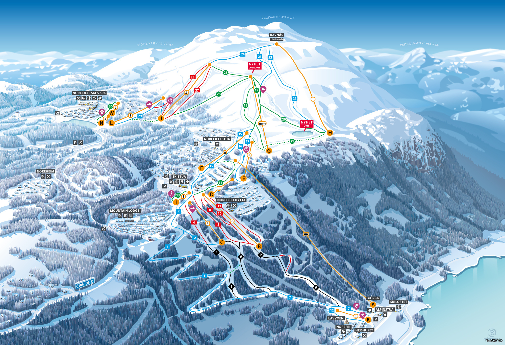 Reintzmap Skikarte Und Illustrierte Karten   75372981 WBlxZ 