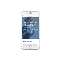 3. Dina potentiella kunder leds in på er kampanjsida. Om ni använder en landningssida producerad av SmartOn Social matchar vi alla IP-adresser så ni kan se vilka företag som är intresserade av era tjänster. 3. Dina potentiella kunder leds in på er kampanjsida. Om ni använder en landningssida producerad av SmartOn Social matchar vi alla IP-adresser så ni kan se vilka företag som är intresserade av era tjänster.