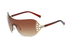 Solglas Porto brun graderad