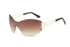 Solglas honey brun guld