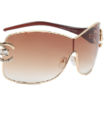 Solglas 2000 guld brungraderad