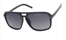 Polariserande solglas Pigge svart