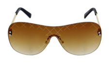 Solglas Retro brun