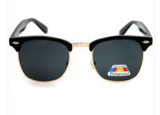 Polariserande solglas Clabbe svart