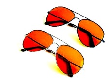 Solglas pilot med blueblocker-glas