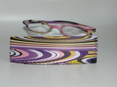 Läsglas lila/rosa marmorerad