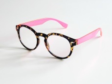 Läsglas Louie rosa