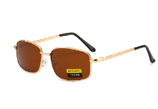 Solglas metal polariserad, 2 färger