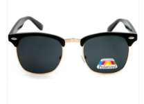 Polariserande solglas Clabbe svart