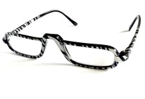 Läsglas zebra